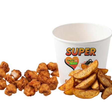 300g karage + 300 Wdges